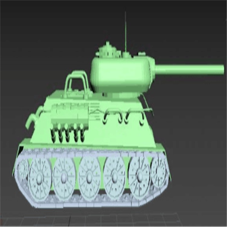 隆安充气军用坦克模型